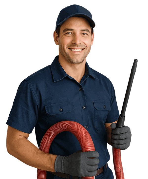 West University Place TX duct cleaning technician